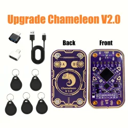 Neuer Chameleon Ultra Kontaktloser Smart-Card-Emulator Kompatibel mit Lila NFC Lese- und Schreibgerät RFID Smart-Chip-ID-IC-Leser Tag-Kopierer