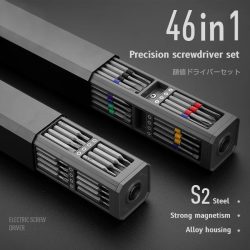 Präzisions-Schraubendreher-Set, 8, 32, 43, 46-in-1, Torx-Sechskant, Kreuzschlitz, magnetischer Schraubendreher-Bit, Telefon, Uhr, Laptop, Mini-Reparatur-Werkzeug-Set