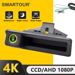 Fahrzeug AHD 1080P Reverse Backup Stamm Griff Kamera Für BMW E60 E39 E90 E82 E61 X1 E84 X5 E70 E92 E91 3/5 Serie E88 E93 X6 Auto
