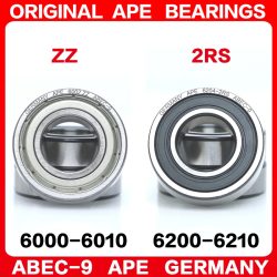 2 Stück ABEC-9 Kugellager 6000 6200 6001 6201 6002 6202 6003 6203 6004 6204 6005 6205 6006 6206 6007 6207 6208 Z ZZ RS 2RS Lager