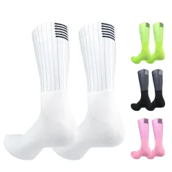 2026 Neue Radsport-Slip-Pro-Socken Anti-Rutsch Aero Nahtlose Silikon-Laufsocken für Rennrad