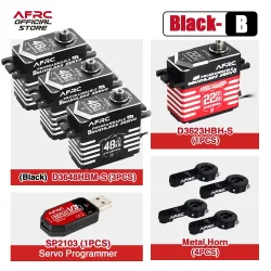 AFRC Professional Helicopter F3C Bürstenloser Servo-Kit für ALIGN 800 OXY5 MEG, SAB GOBLIN RAW, Upgrade von Hubschraubern der Klassen 500?900