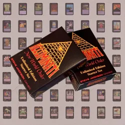 Illuminati 1995 Edition, englische Version, Brettspielkarten, 110 Stück, lustiges Partyspiel, neuartige Sammelkarten, Weihnachtsgeschenk