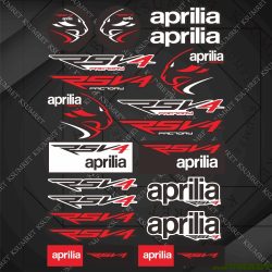 Für Aprilia Rsv4 Aufkleber Motorrad-Sticker Dekor Moto Tank Logo Kit