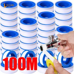 PTFE-Klempnerband, hochdichtes Rohrdichtungsband, wasserdichtes Gas-Sanitär-Gewindeband, weiße Wasserdichtungsdichtung für Dusch