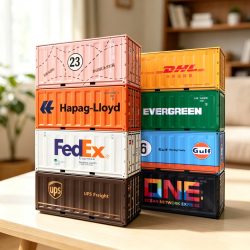 Mini-Eisen-Aufbewahrungsbox Miniatur-Eisenbox Kreative Dekoration Kleinteile-Sammlerbox Desktop-Mini-Container Modell Weihnachtsgeschenke