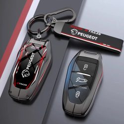 Legierung Auto Smart Fernbedienung Schlüsselhülle Schutzhülle für Peugeot 207 208 3008 206 308 508 2008 407 5008 301 Zubehör