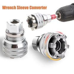 Universeller Verstellbarer Schraubenschlüssel 3/8 Zoll 10-19mm Steckschlüssel Drehmoment-Ratschenschlüsselkopf für Reparatur und Multifunktionalen Einsatz