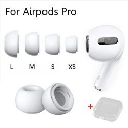 Ohrstöpsel für Airpods Pro 1/2 Ohrpolster Silikonhülle Druckentlastungsloch Ohrkappen Kissen Ohrstöpsel Knospen Kopfhörer Air Pods Pro