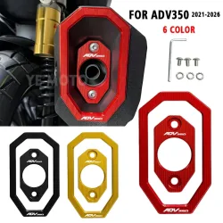 Für Honda ADV 350 ADV350 2021-2026 2025 Motorrad CNC Aluminium Auspuffhaube Dekorative Abdeckung Auspuff-Endschutzabdeckung
