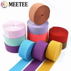 2/5M 25-40mm elastisches Band für Hosen Bund Gummibänder Kleidungsstück Kleidung Stretch Gurtband DIY Nähzubehör