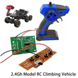 1 Set 2,4G 4CH Fernbedienung Sender- und Empfängermodul Zubehör Ersatz für Schiffe, Panzer, Boote, Modell-RC-Hobbyautos