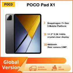 POCO Pad X1 Global Edition 11,2 Zoll 144Hz 3,2K Snapdragon 7 Display + Octa-Core-Prozessor der dritten Generation 45W 8850mAh