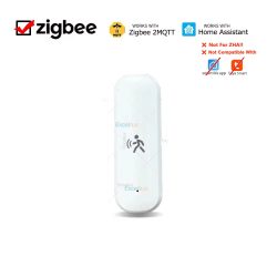 ZigBee Human Motion Sensor Radar Mmwave Temperatur- und Feuchtigkeitssensor Sicherheit Einbrecher funktioniert mit Home Assistant Zigbee2MQTT