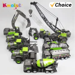 1/50 Modellauto Bulldozer LKW Bagger Kran Gabelstapler Bautechnik Fahrzeug Spielzeug für Jungen Kinder Lernspielzeug