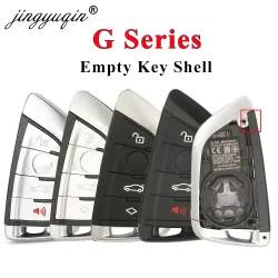 Jingyuqin Auto-Fernschlüsselgehäuse für BMW 3 5 6 8 X3 X4 X5 X7 G-Serie G21 G20 G31 G30 Auto Keyless FOB Gehäuse Ersatz 4B