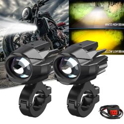 Hilfs Motorrad Spot Fahrlicht Laser Nebelscheinwerfer Super für BMW Honda Yamaha Suzuki 4x4 ATV LKW Fahrrad SUV