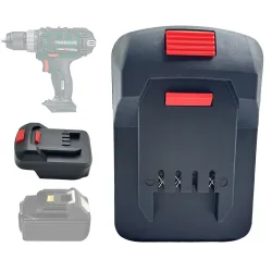 Elektrowerkzeug-Adapter-Konverter für Makita zu Lidl Parkside X20V Li-Ionen-Akku-Adapter für Elektrowerkzeuge (ohne Akku)