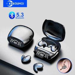 Unsichtbare Schlaf-Ohrhörer, Mini-Wireless-Kopfhörer, Bluetooth 5.3-Kopfhörer, HiFi-Stereo-Sport-Headsets mit Rauschunterdrückung für XIAOMI