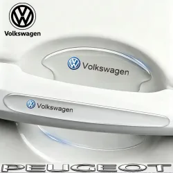 Schutzaufkleber für Autotürgriffmulden, Antikollisionsstreifen für VW Golf Tiguan T-Roc Polo Passat ID.4 T-Cross ID.3 Taigo ID.7