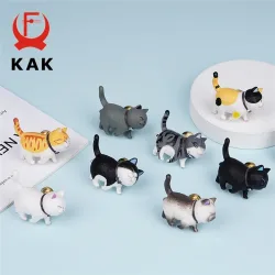KAK Schrankknöpfe in Tierform, Griffe für Kinderzimmer, schöne dekorative Wandhaken, Hüte, Kleidung, Aufhängehaken, Möbelgriff