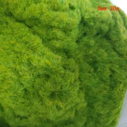 Simulation Moos/Gras Pulver 3MM Nylon Statische Pflanzung Beflockung Pulver Sand Tisch Landschaft Materialien 30g/Beutel