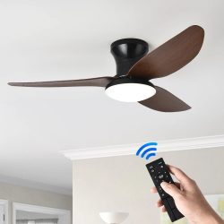 Schlafzimmerventilatorleuchte, Deckenventilatorleuchte, hohe Windkraftdecke, Esszimmer, Wohnzimmer, integrierte Decke für den Haushalt, elektrisch