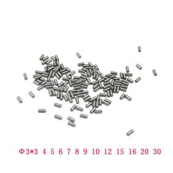 100 stücke 3 mm Lager Stahl Zylindrischen Pin Ortung Pin Nadel roller Fingerhut Länge 5 6 7 8 10 12 14 16 18 20 22 24 26 28 40 mm
