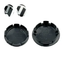 OOOO 4 Stück 55MM 56MM 65MM 70MM Auto-Radnabenkappen Radkappenabdeckung für VW Jetta Golf Passat Styling 3B7601171 1J0601171