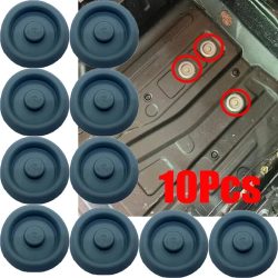 10Pcs Auto Chassis Stamm Reserverad Boden Staub Wasserdichte Stecker Für Audi S3 8L VW Porsche Tiguan Passat Bora Polo lavida Gran