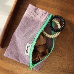 Multifunktionale, leichte Tasche für Augenbrauenstift, Schreibwaren, Schmuck, Dokumente und Kleingeld, Macaron-Farbe, für Frauen