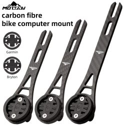 Motsuv Kohle faser Tacho halter integrierte Lenker halterung für Wahoo/Bryton/Garmin Tacho halterung Fahrrad zubehör