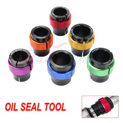 CNC 40MM 41MM 42MM 43MM 45MM 46MM 47MM 48MM 49MM 50MM Gabel Öl Dichtung Fahrer Werkzeug Für KTM HONDA Kawasaki Suzuki Yamaha