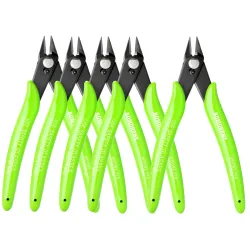 170° Diagonalschneider mit Grünem Griff Mini-Drahtschneidezange für Handwerkzeuge DIY