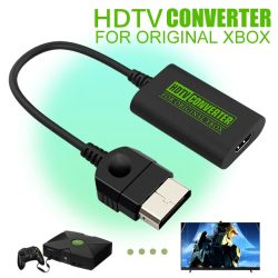XBOX-zu-HDMI-Adapter, Anschluss an Fernseher, Monitore und Projektoren, Plug-and-Play, Unterstützt 480P, 720P und 1080P Auflösung