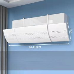 Vermeiden Sie Punch-Windabweiser, gerader Schlag, Windschutz, Wandmontage, Klimaanlage, Windabweiser, skalierbar, universell