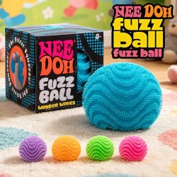 NeeDoh Fuzz Ball Blind Box Serie Desktop-Deko Stressabbau-Spielzeug Geeignet für Menschen unter Druck Spaßiger Weicher Stressball