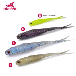 FISHANT Fork Tail Hollow Floating Soft Bait 2,5