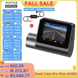 70mai A500S Rekorder Auto DVR Frontkamera a500s 1944p Nachtsicht 70mai Dash Cam Pro plus eingebaute GPS Wifi Unterstützung Heck kamera