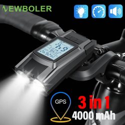GPS Wireless Code Tabelle Lautsprecher Licht Drei in Einem Fünf-sterne Positionierung Lange Ausdauer Hohe Helligkeit Reiten fahrrad licht