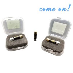 Britische YS 5x20mm 125mA-20A audiophile vergoldete und versilberte Nano-Audio-Sicherungsröhre für Verstärker, Decoder und Gallenblasengeräte