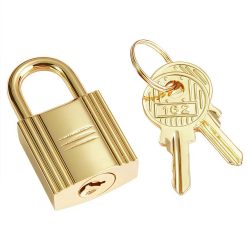 Modisches Retro-Taschenschloss, Handgefertigtes Einfarbiges Taschenschloss, Leichtes Goldenes Umhängetaschenschloss, DIY-Dekoration