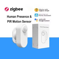 Zigbee Anwesenheitsmelder ZG-204ZM, Helligkeits-/Entfernungserkennung, PIR-Bewegungssensor 24G, Unterstützt Tuya Smart Life Z2mqtt