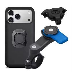 360 °   Vollständig Einstellbare Universelle Telefonhalterung Stoßdämpfende Motorrad- & Fahrrad-Navigationshalterung für Alle Smartphone-Größen