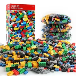 DIY Kreative Bausteine Lot Pack Set Urban Classic MOC Bausteine Zusammengebaute Geburtstagsgeschenke Lernspielzeug für Kinder