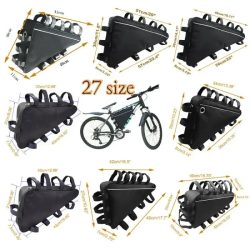 Größe 27 Mountainbike Triangle Tube Frame Bag Case Battery MTB Storage Protect