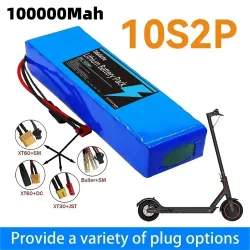 Frankreich 36V 100000mAh 36V Elektroroller-Akku Lithium-Elektroroller 500W Elektroroller-Batterie 36V 10s2p Akku