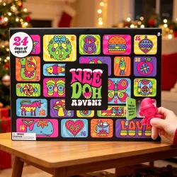 2026 Neuer Heißer Needoh Adventskalender Geschenk für Kinder 24-Tage-Countdown Neujahr Familie Freunde Überraschungsbox Party Spielzeug Geschenk