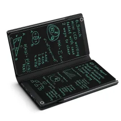 6,5-Zoll-Mini-LCD-Schreibtablett, leichtes Notizbuch und digitaler Notizblock für Meetings, Einkaufen, Lernen, Kritzeln, ideales Geschenk für Erwachsene.