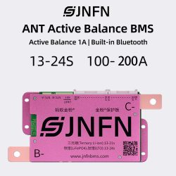 ANT BMS 1A Active Balance Smart BMS 13S 16S 48V 17S 20S 60V 24S 72V Lifepo4 18650 Li-Ion Lto 100A 120A 150A Akkupack RS485 BT